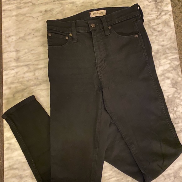 Madewell 10” high rise skinny jeans - black - Picture 2 of 6